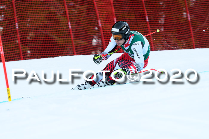 FIS Super-G, Damen + Herren, Rennen 1 + 2, 13.02.2020
