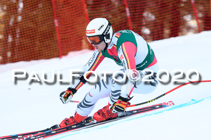 FIS Super-G, Damen + Herren, Rennen 1 + 2, 13.02.2020