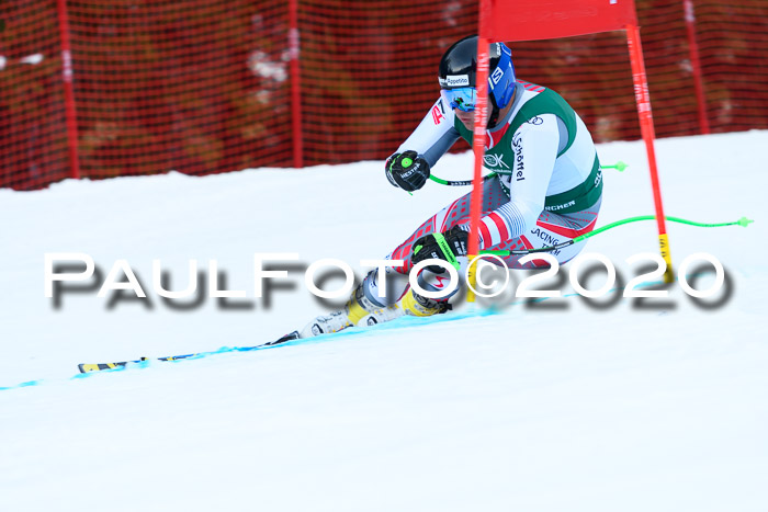 FIS Super-G, Damen + Herren, Rennen 1 + 2, 13.02.2020