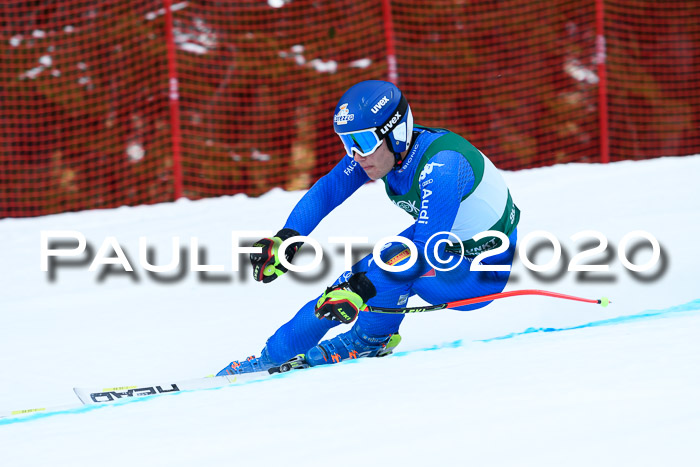 FIS Super-G, Damen + Herren, Rennen 1 + 2, 13.02.2020