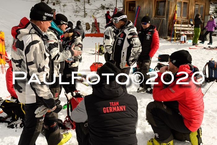 FIS Super-G, Damen + Herren, Rennen 1 + 2, 13.02.2020