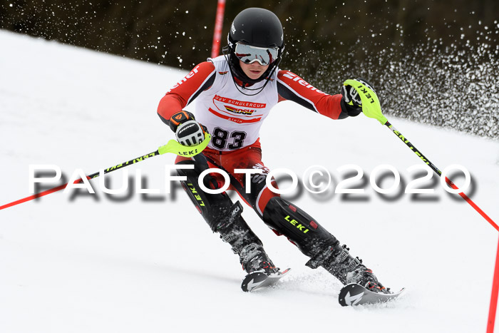 DSV Schülercup U14 IX SL 16.02.2020