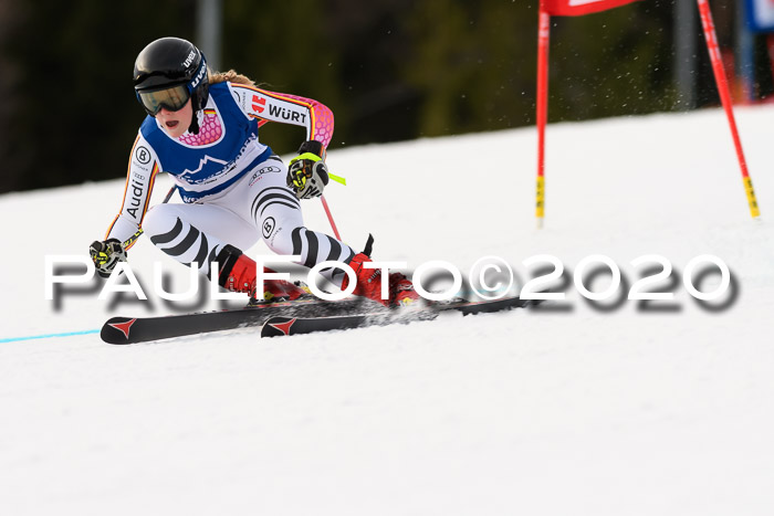 NJC  + FIS SG Damen, Götschen, 17.02.2020