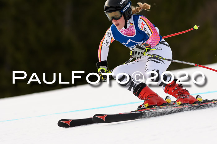 NJC  + FIS SG Damen, Götschen, 17.02.2020