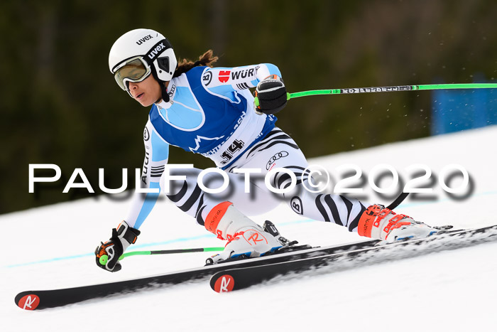 NJC  + FIS SG Damen, Götschen, 17.02.2020