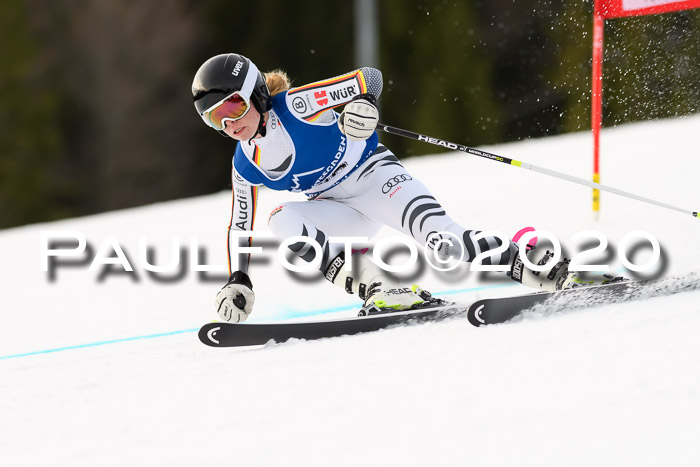 NJC  + FIS SG Damen, Götschen, 17.02.2020