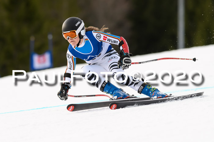 NJC  + FIS SG Damen, Götschen, 17.02.2020