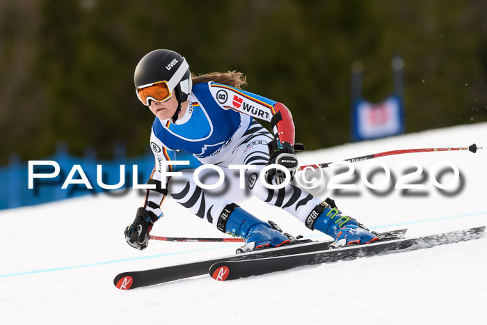 NJC  + FIS SG Damen, Götschen, 17.02.2020