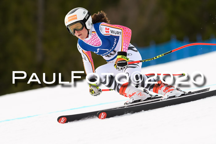 NJC  + FIS SG Damen, Götschen, 17.02.2020