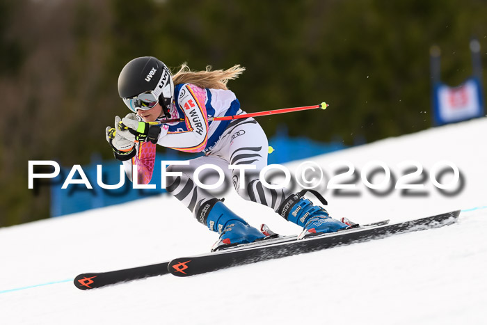 NJC  + FIS SG Damen, Götschen, 17.02.2020