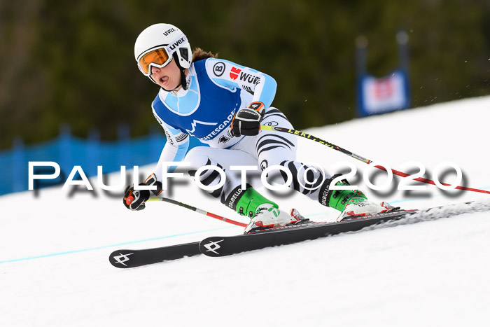 NJC  + FIS SG Damen, Götschen, 17.02.2020