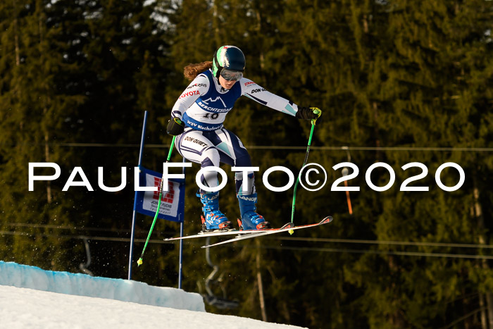 NJC  + FIS SG Damen, Götschen, 17.02.2020