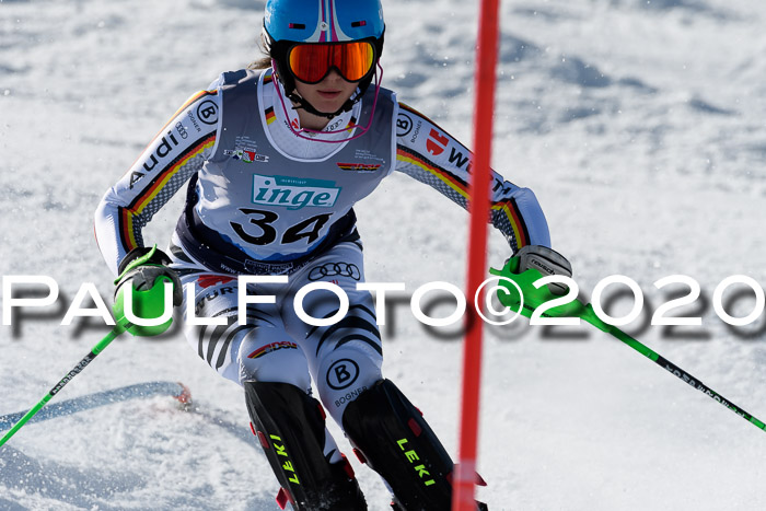 NJC Damen Slalom, 22.02.2020