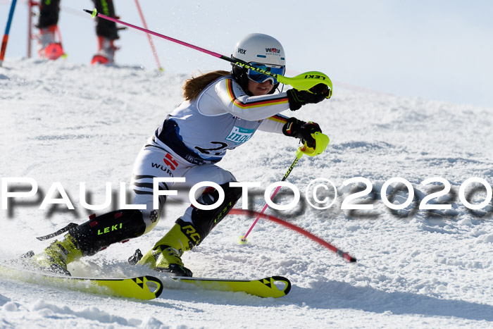 NJC Damen Slalom, 22.02.2020