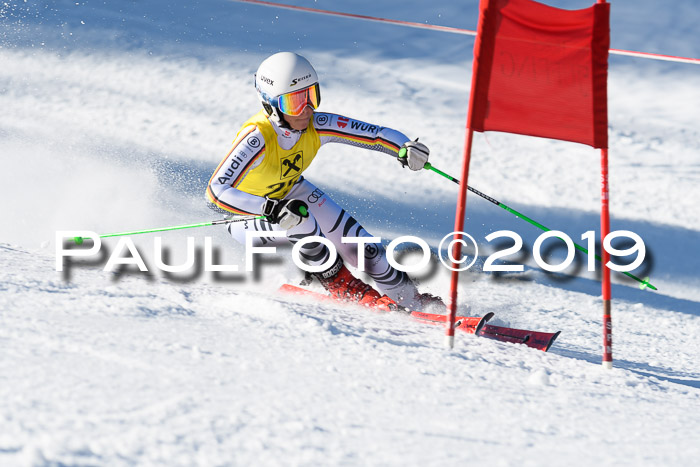 Münchner Schülermeisterschaft Riesenslalom 22.02.2020