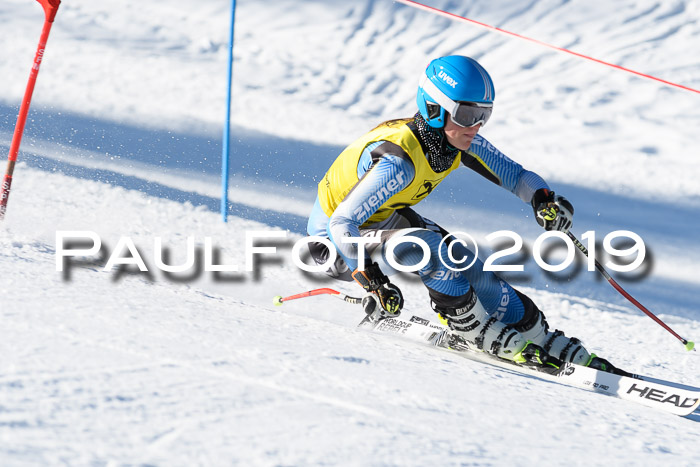 Münchner Schülermeisterschaft Riesenslalom 22.02.2020