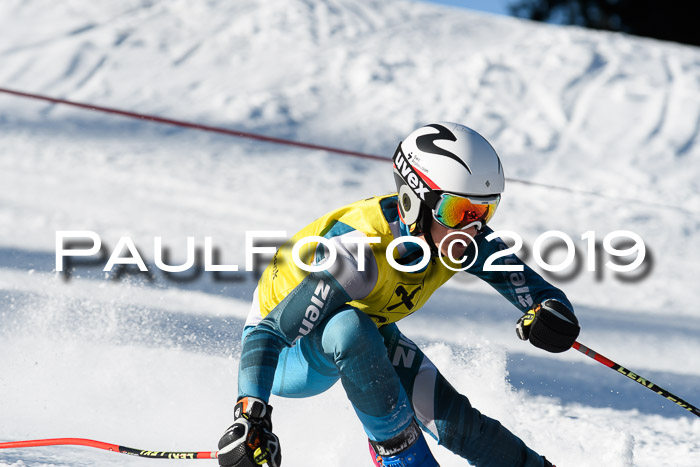 Münchner Schülermeisterschaft Riesenslalom 22.02.2020