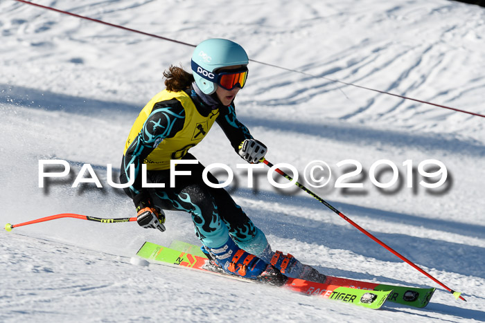 Münchner Schülermeisterschaft Riesenslalom 22.02.2020