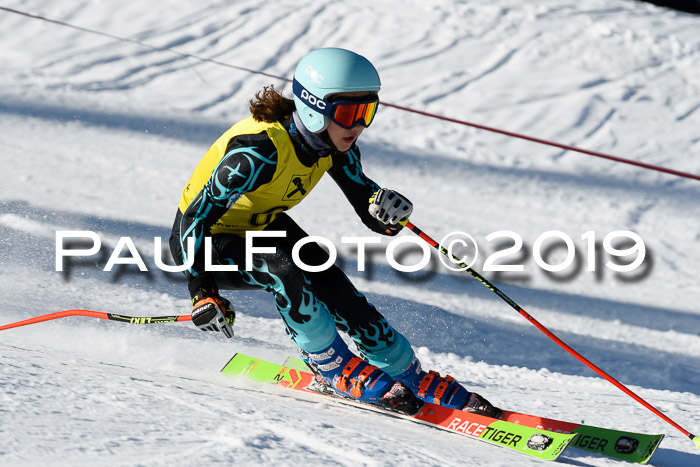 Münchner Schülermeisterschaft Riesenslalom 22.02.2020