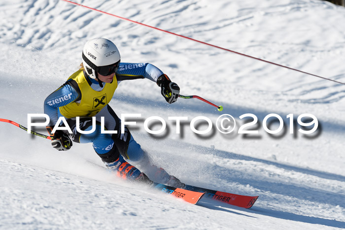 Münchner Schülermeisterschaft Riesenslalom 22.02.2020