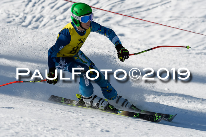 Münchner Schülermeisterschaft Riesenslalom 22.02.2020