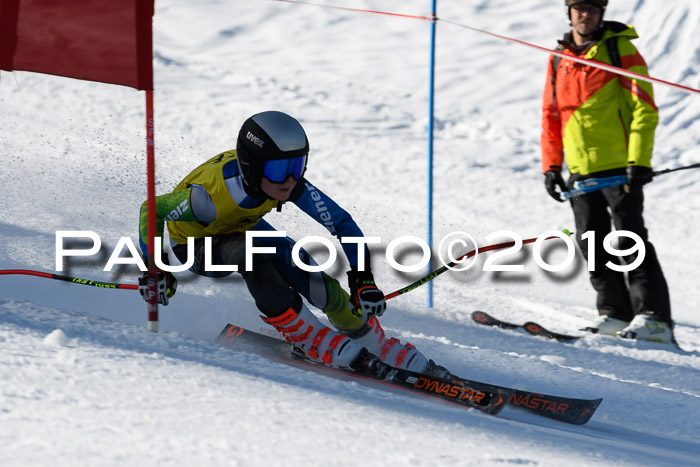 Münchner Schülermeisterschaft Riesenslalom 22.02.2020