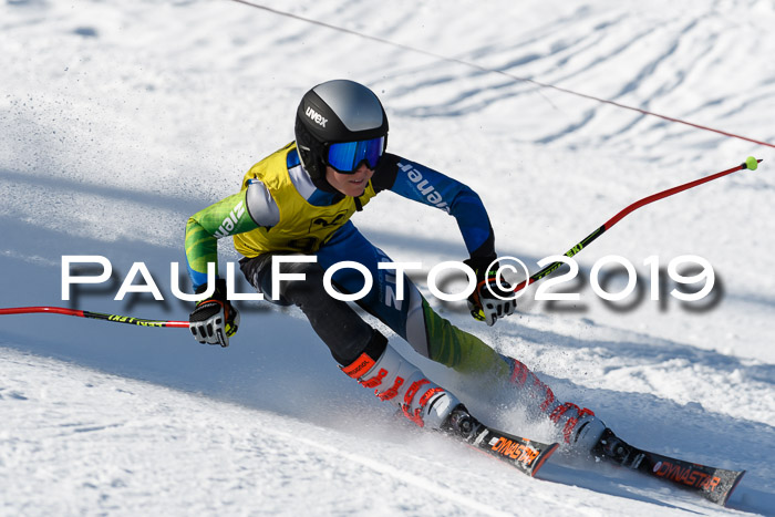 Münchner Schülermeisterschaft Riesenslalom 22.02.2020