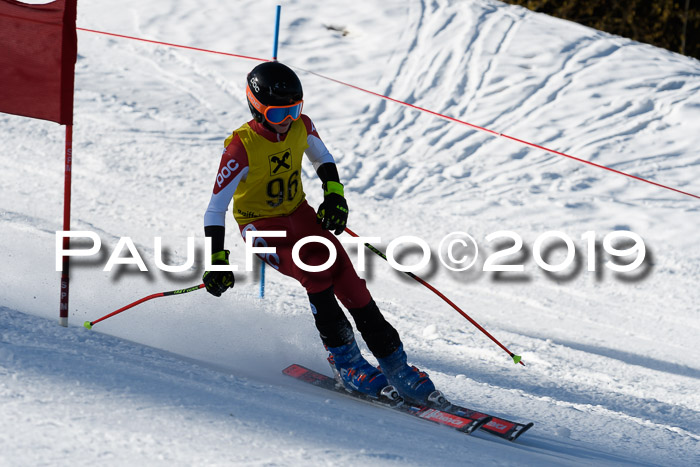 Münchner Schülermeisterschaft Riesenslalom 22.02.2020