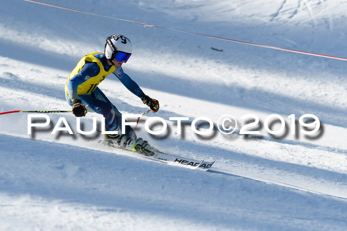 Münchner Schülermeisterschaft Riesenslalom 22.02.2020