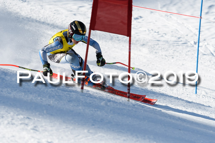 Münchner Schülermeisterschaft Riesenslalom 22.02.2020