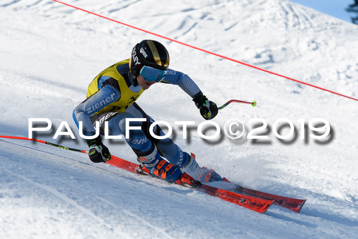 Münchner Schülermeisterschaft Riesenslalom 22.02.2020