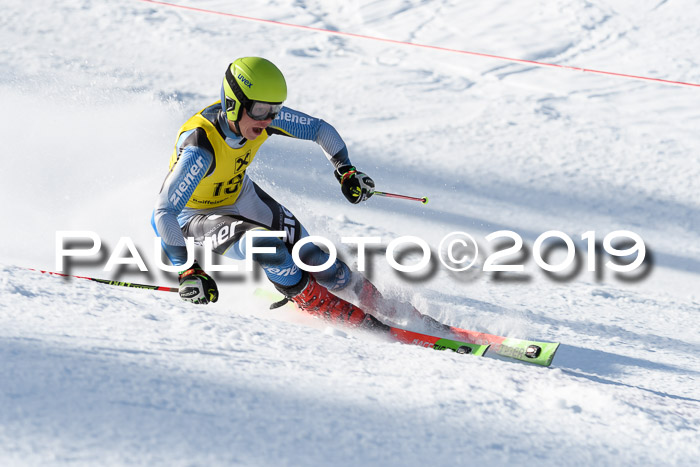 Münchner Schülermeisterschaft Riesenslalom 22.02.2020