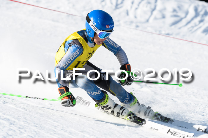 Münchner Schülermeisterschaft Riesenslalom 22.02.2020