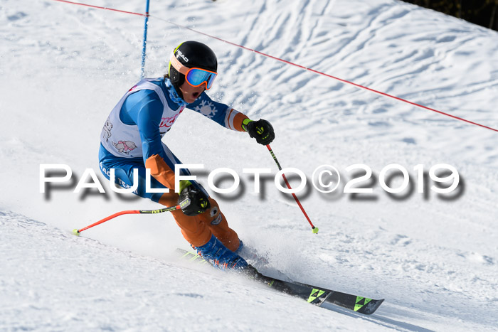 Münchner Schülermeisterschaft Riesenslalom 22.02.2020