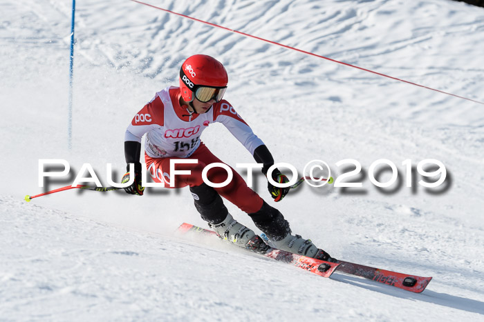 Münchner Schülermeisterschaft Riesenslalom 22.02.2020