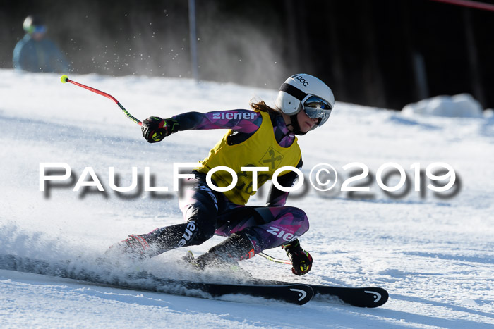 Münchner Schülermeisterschaft Riesenslalom 22.02.2020