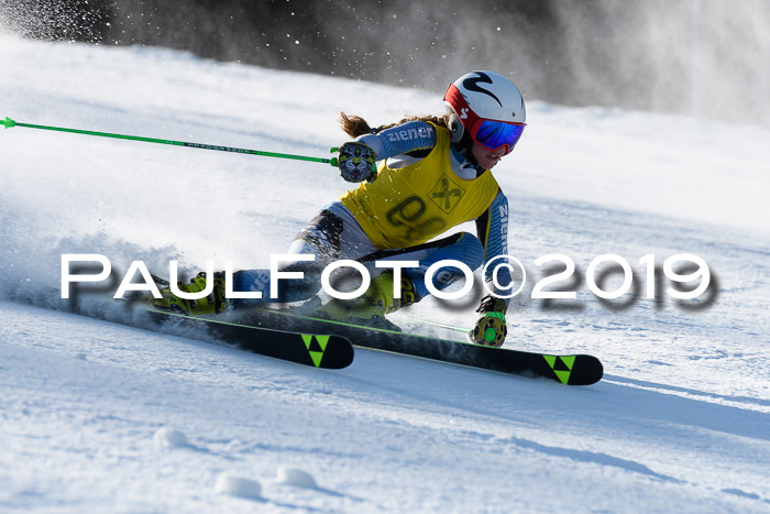 Münchner Schülermeisterschaft Riesenslalom 22.02.2020