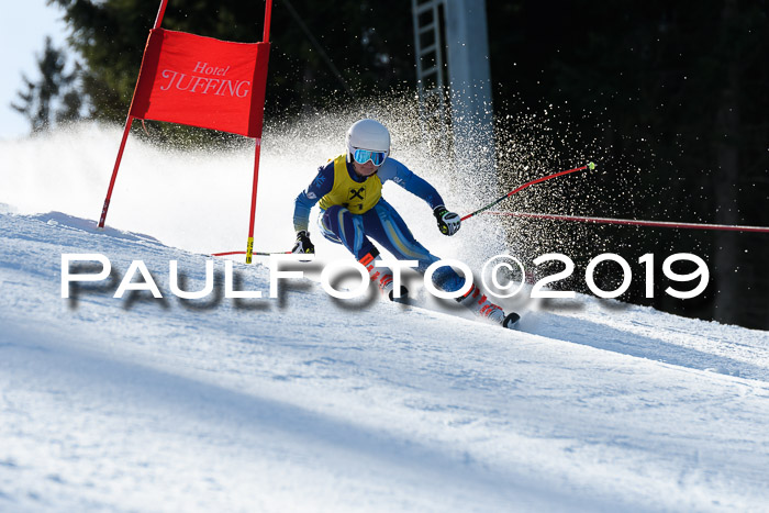 Münchner Schülermeisterschaft Riesenslalom 22.02.2020