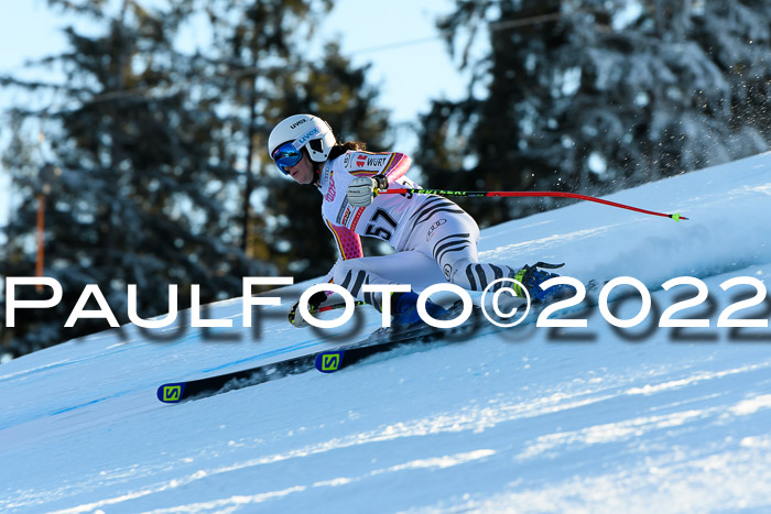 FIS AC NJC Damen + Herren Super-G