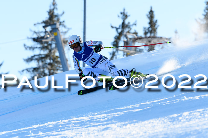 FIS AC NJC Damen + Herren Super-G