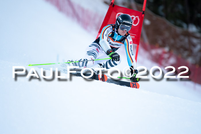 FIS Riesenslalom, ATA, Damen + Herren, 14.02.2022