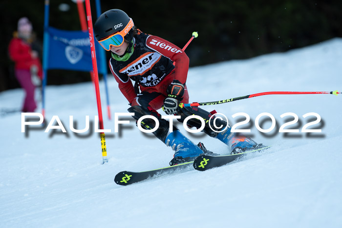 1.  Zienercup U12 Skigau Werdenfels 15.01.2022