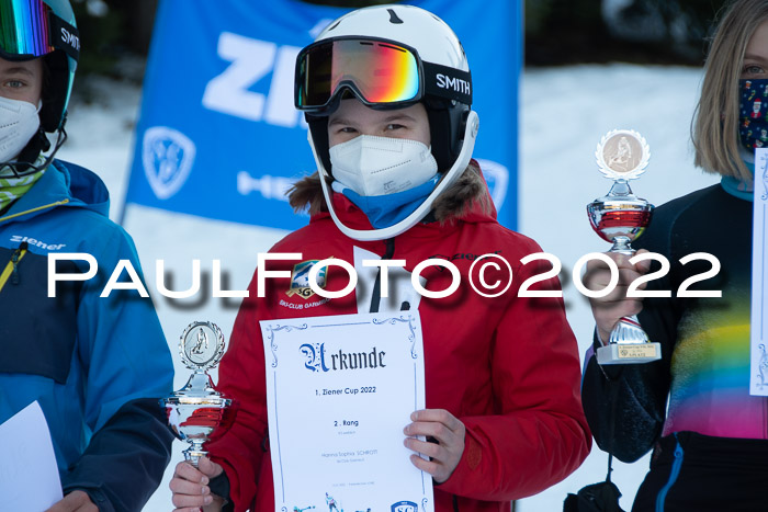 1.  Zienercup U12 Skigau Werdenfels 15.01.2022