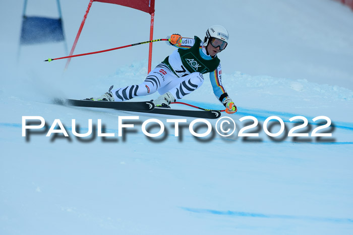 FIS + NJC Super-G Damen und Herren, Kandahar 05.02.2022