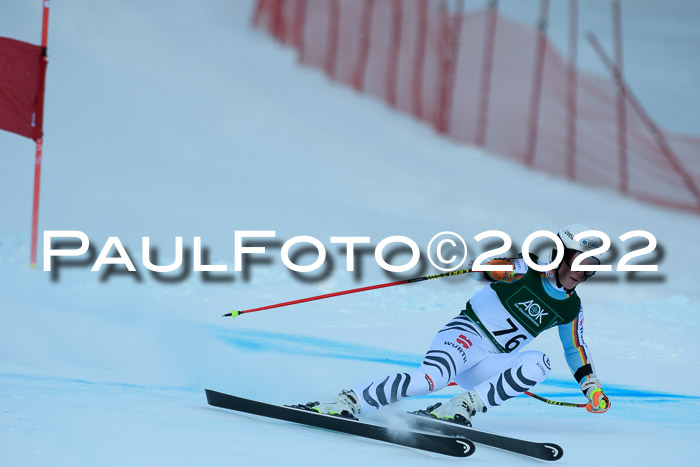 FIS + NJC Super-G Damen und Herren, Kandahar 05.02.2022