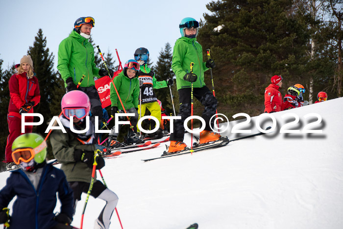 3. + 4.  Zienercup U8/U10 Skigau Werdenfels 06.02.2022