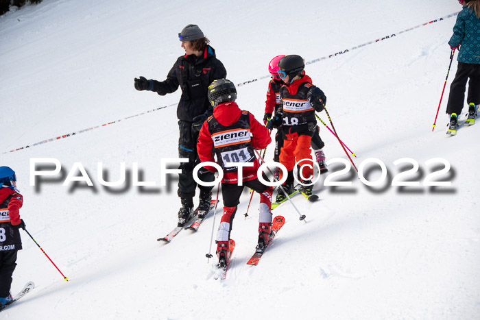 3. + 4.  Zienercup U8/U10 Skigau Werdenfels 06.02.2022