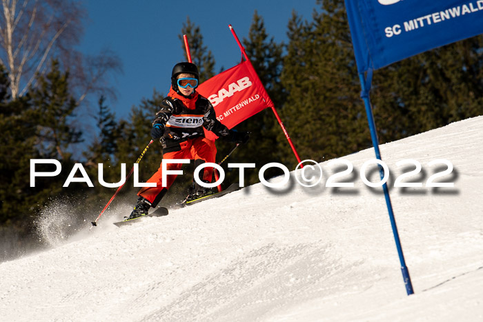 3. + 4.  Zienercup U8/U10 Skigau Werdenfels 06.02.2022