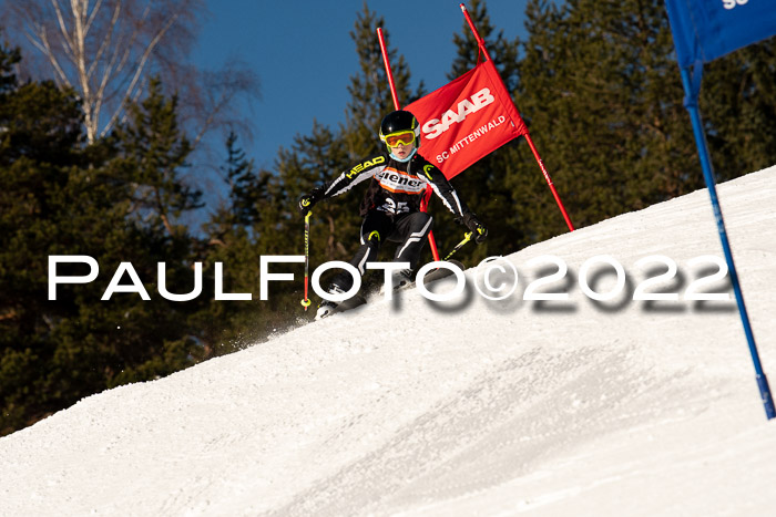 3. + 4.  Zienercup U8/U10 Skigau Werdenfels 06.02.2022