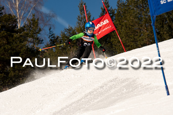 3. + 4.  Zienercup U8/U10 Skigau Werdenfels 06.02.2022